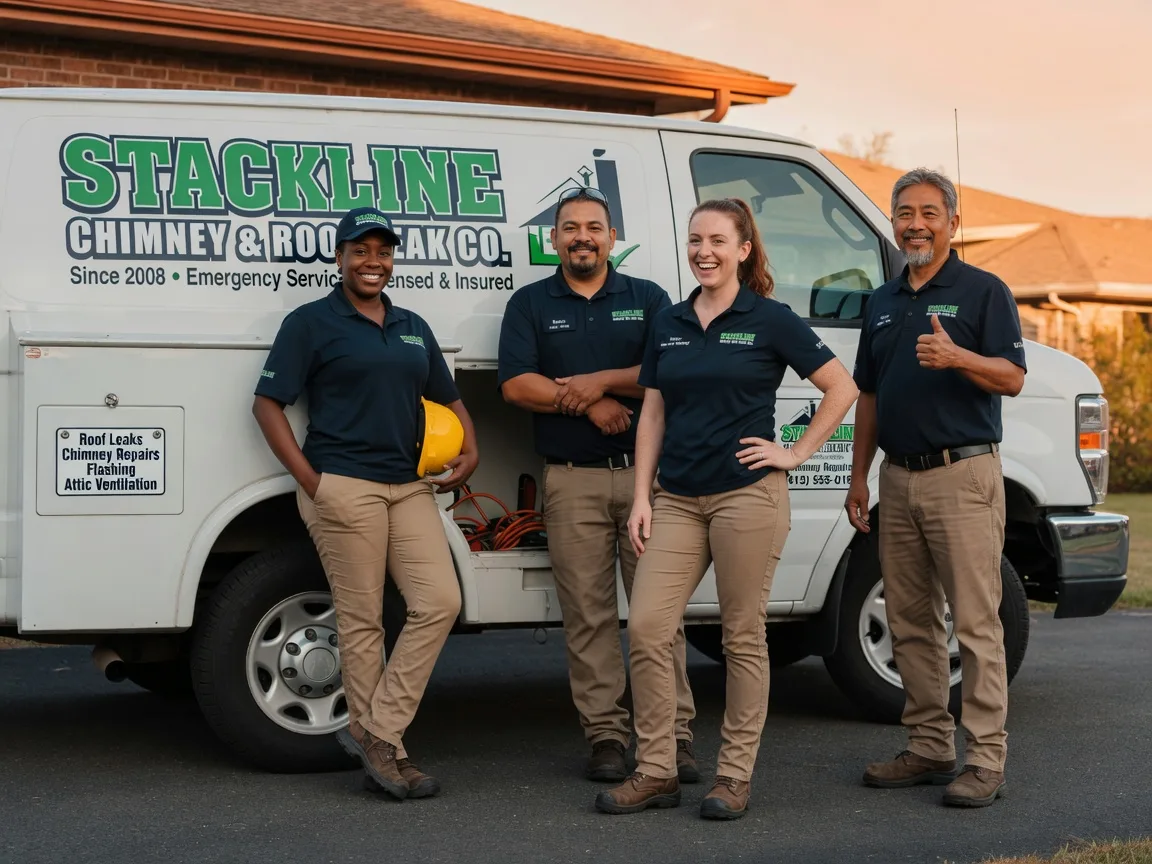 Chimney flashing repair company in Mclouth, KS